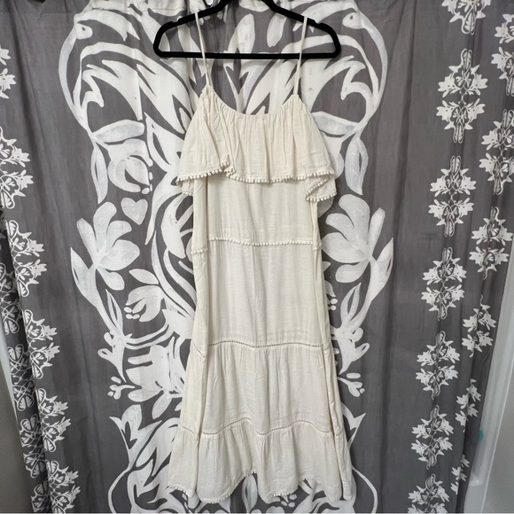 NWT Mumu Ambrose Midi White Dress - Picture 4 of 11